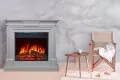 Royal Flame Chelsea - Белый (Ширина 1350 мм) 4