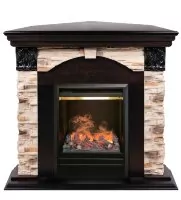 Камин электрический RealFlame Dublin ROCK Corner AO c очагом 3D Olympic