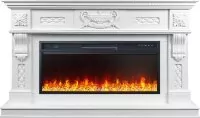 Каминокомплект Royal Flame Corsica - Матовый белый с очагом Vision 42 LED
