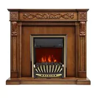 Каминокомплект Royal Flame Neapol - Дуб антик с очагом Aspen Gold