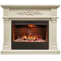 Камин электрический RealFlame Silvia 26 WT с Helios 26 3D