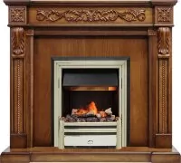 Каминокомплект Dimplex Neapol - Дуб антик с очагом Cavendish