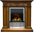 Электрокамин Dimplex Verona - Дуб антик с очагом Flagstaff 1