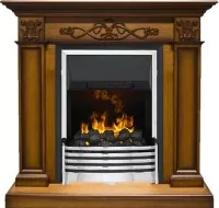 Каминокомплект Dimplex Verona - Дуб антик с очагом Flagstaff