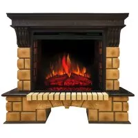 Камин электрический RealFlame Stone Brick 26 AO с Epsilon 26 S IR
