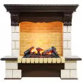 Портал угловой Dimplex Pierre Luxe Cassette 600 шампань/темный дуб 2