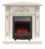 Камин электрический RealFlame Anita Corner (угловой) WT с Fobos Lux S BL