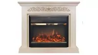 Камин электрический RealFlame Leticia 26 WT(g) с очагом MoonBlaze BR S