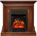 Электрокамин Royal Flame Bradford - Орех с очагом Majestic FX Black 1