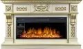Электрокамин Royal Flame Corsica - Слоновая кость с патиной 1500 мм с очагом Vision 42 LOG LED 1