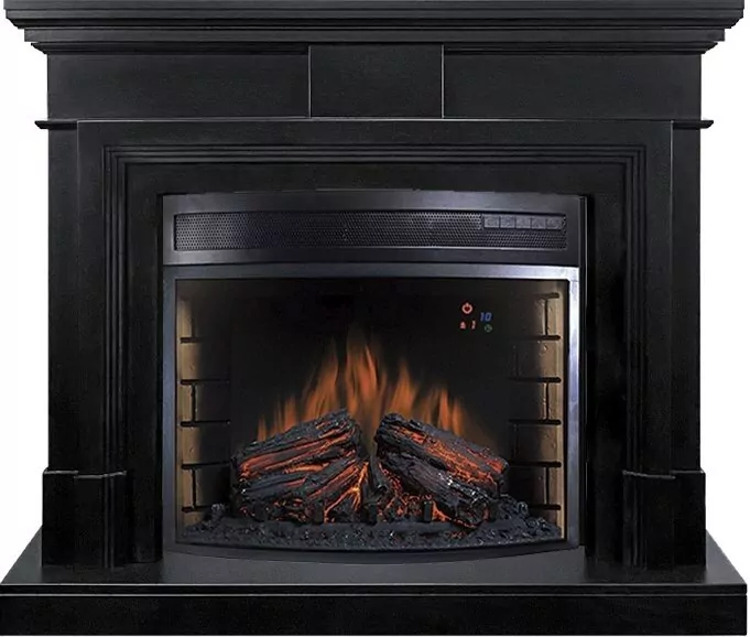 Электрокамин Royal Flame Coventry - Черный с очагом Dioramic 28 LED FX
