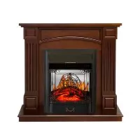 Каминокомплект Royal Flame Boston - Темный дуб (Высота 925см) с очагом Majestic FX M Black