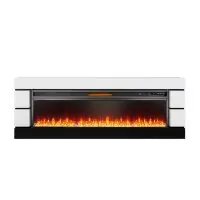 Каминокомплект Royal Flame Modern - Белый с черным с очагом Vision 60 LED