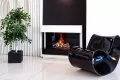 Электрокамин Royal Flame Cube 36 - Серый графит с очагом Astra 36 RF 3