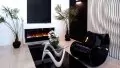 Электрокамин Royal Flame Cube 36 - Серый графит с очагом Astra 36 RF 5