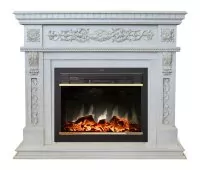 Камин электрический RealFlame Estella 26 WT с MoonBlaze S LUX BR