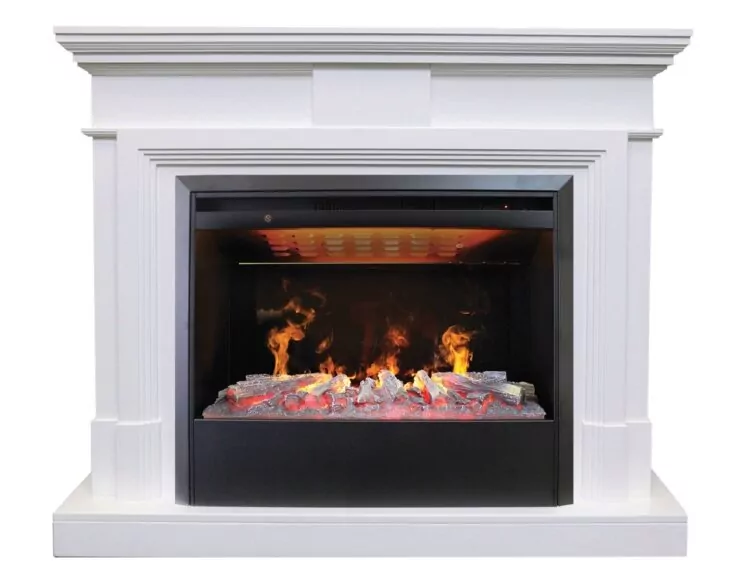 Камин электрический RealFlame Marco 26 WT с Helios 26 3D