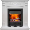 Портал угловой Dimplex Sorrento под классический очаг белый дуб 6
