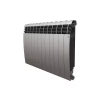Радиатор Royal Thermo BiLiner 500 - 8 секций Silver Satin