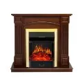 Электрокамин Royal Flame Boston - Темный дуб (Высота 925см) с очагом Majestic FX Brass 1