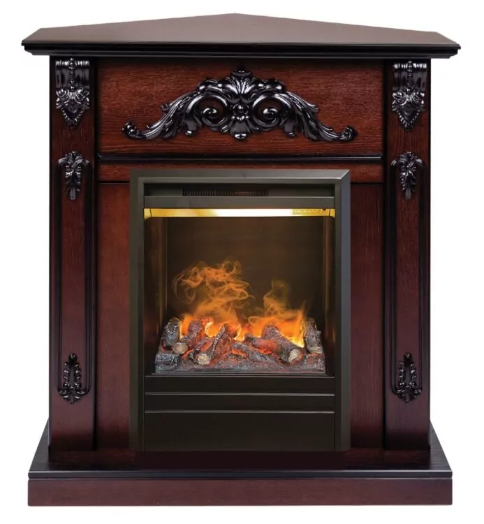 Камин электрический RealFlame Anita corner AO c очагом 3D Oregan