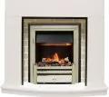 Электрокамин Dimplex Montana - Белый с очагом Cavendish 1