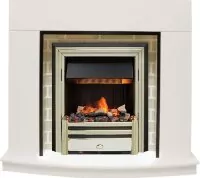 Каминокомплект Dimplex Montana - Белый с очагом Cavendish