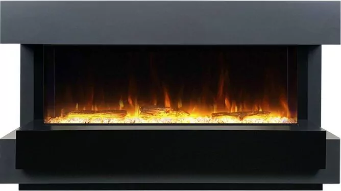 Электрокамин Royal Flame Cube 50 - Серый графит с очагом Astra 50 RF