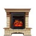 Электрокамин Royal Flame Pierre Luxe - Дуб / Шампань с очагом Majestic FX Black 1
