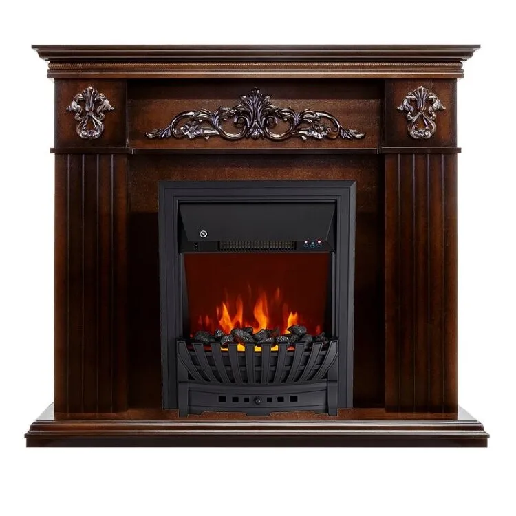 Электрокамин Royal Flame Provence - Коньяк с очагом Aspen Black