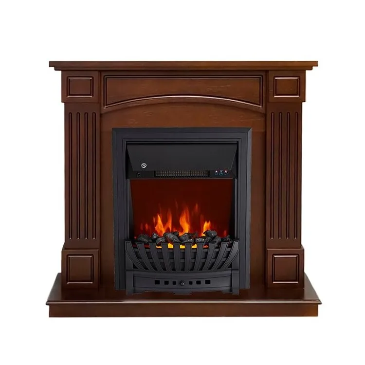Электрокамин Royal Flame Boston - Темный дуб (Высота 925см) с очагом Aspen Black