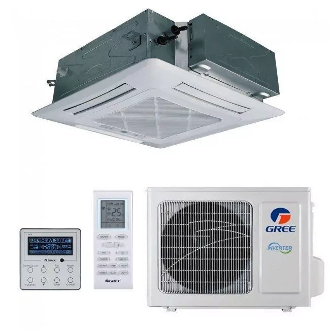 Gree GUD50T/A-S/GUD50W/A-S кондиционер кассетный
