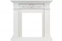 Портал Dimplex Verona под классический очаг белый дуб
