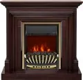 Электрокамин Royal Flame Bradford - Темный дуб с очагом Aspen Gold 1