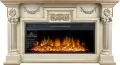 Электрокамин Royal Flame London - Слоновая кость с патиной 1490 мм  с очагом Vision 42 LOG LED 1
