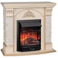 Камин электрический RealFlame Athena WT с Majestic Lux BL