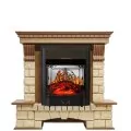 Электрокамин Royal Flame Pierre Luxe - Дуб / Шампань с очагом Majestic FX M Black 1