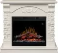 Электрокамин Dimplex Prague - Белый /Сланец белый с очагом Symphony 26'' DF2624-L 1