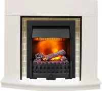 Каминокомплект Dimplex Montana - Белый с очагом Danville Black FB2