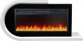 Каминокомплект Royal Flame Basel L - Белый с черным с очагом Vision 42 LED 1