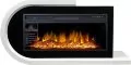 Каминокомплект Royal Flame Basel L - Белый с черным с очагом Vision 42 LOG LED 1