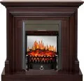 Электрокамин Royal Flame Bradford - Темный дуб с очагом Fobos FX M Black 1