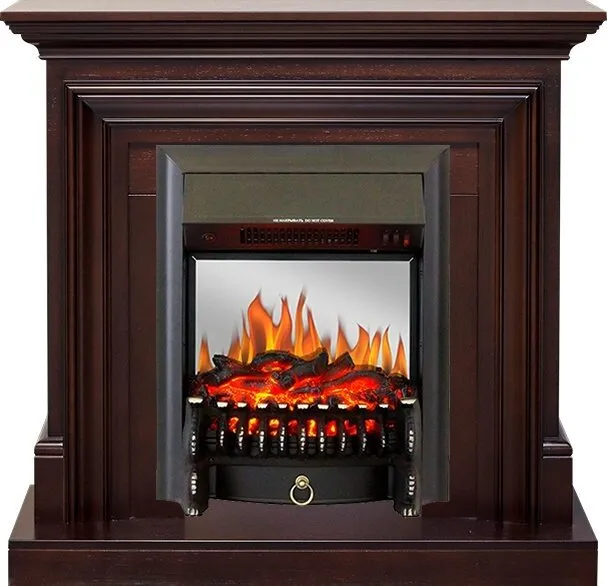 Электрокамин Royal Flame Bradford - Темный дуб с очагом Fobos FX M Black