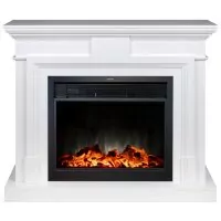 Камин электрический RealFlame Marco 26 WT с очагом MoonBlaze Lux BL S