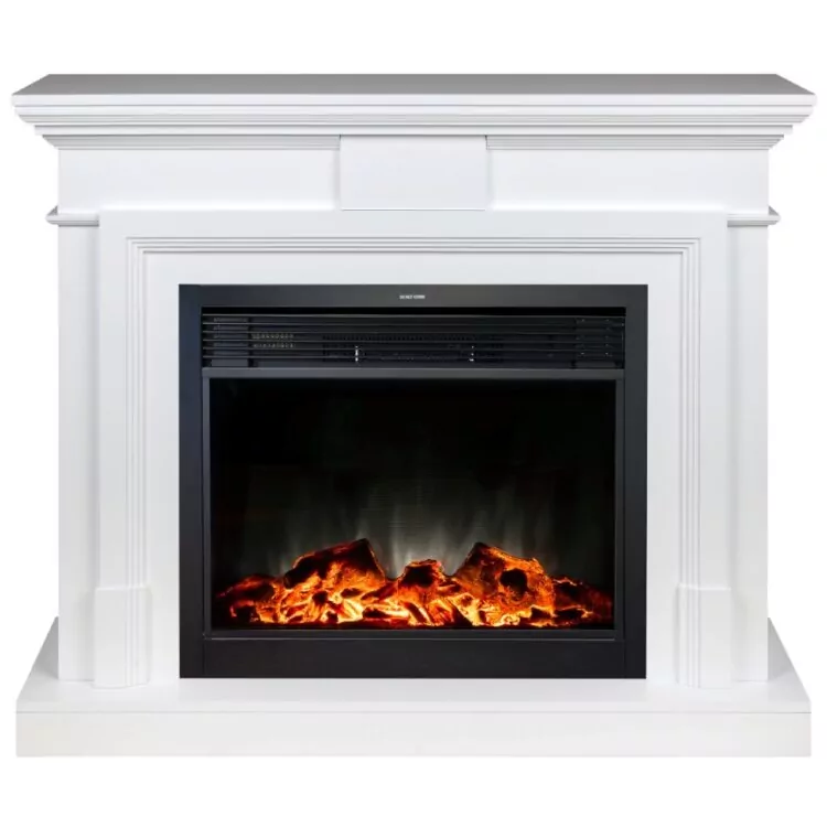 Камин электрический RealFlame Marco 26 WT с очагом MoonBlaze Lux BL S