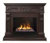 Камин электрический RealFlame Corsica Lux AO 3D Cassette 630 + Black вставка