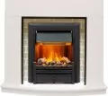 Электрокамин Dimplex Montana - Белый с очагом Brookline Black 1