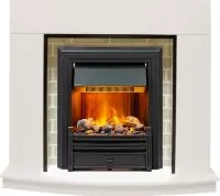 Каминокомплект Dimplex Montana - Белый с очагом Brookline Black