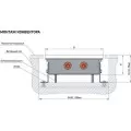 Радиатор Techno KVZ 250-105-1500 5