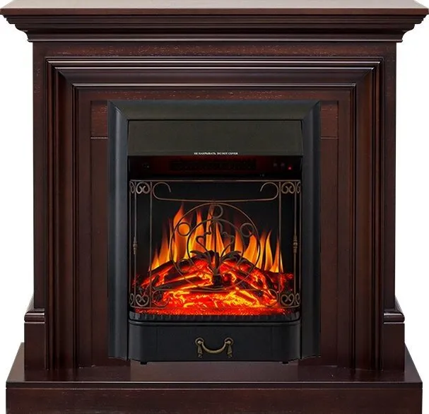 Электрокамин Royal Flame Bradford - Темный дуб с очагом Majestic FX Black
